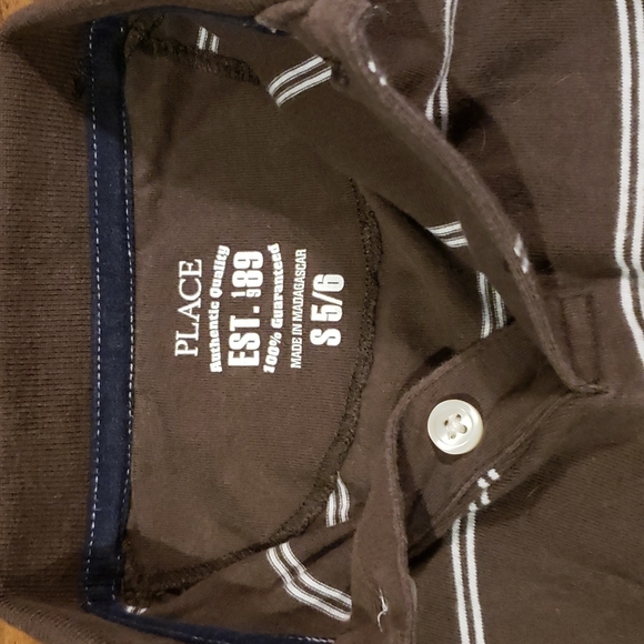 The Children's Place Boy's Polo Lot of three short sleeved polo shirts - Picture 5 of 8